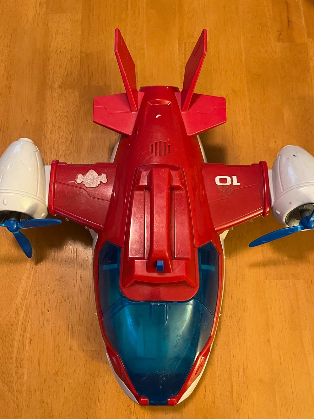 Paw Patrol Red and Blue Rescue Cargo Plane Toy